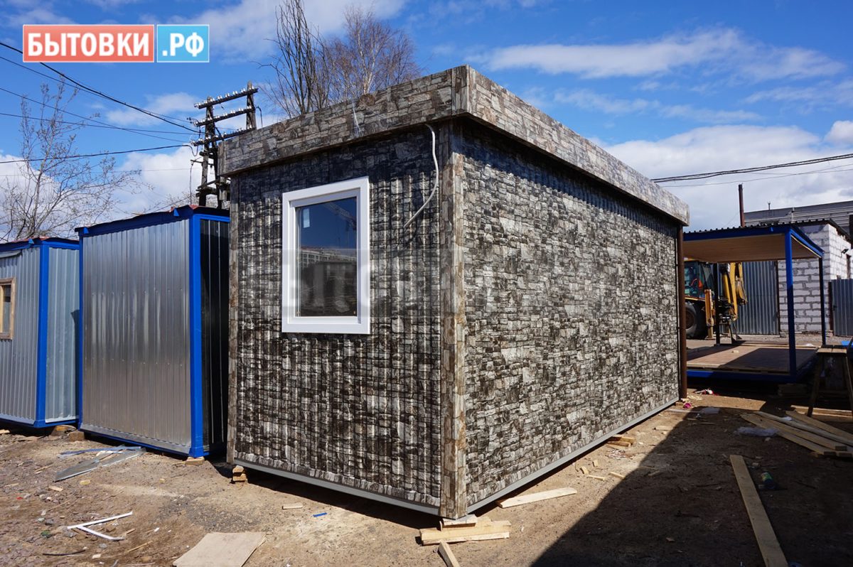 Бытовка охранная 3×2,4 м