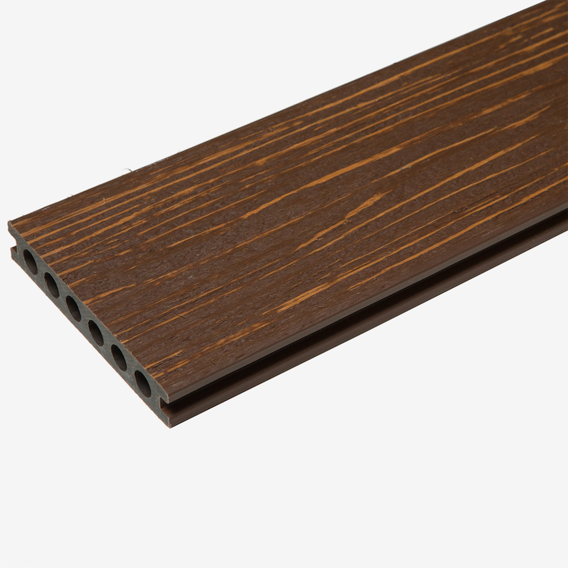 Террасная доска CM Decking ZEBRANO, Коричневый, 23х138х3000
