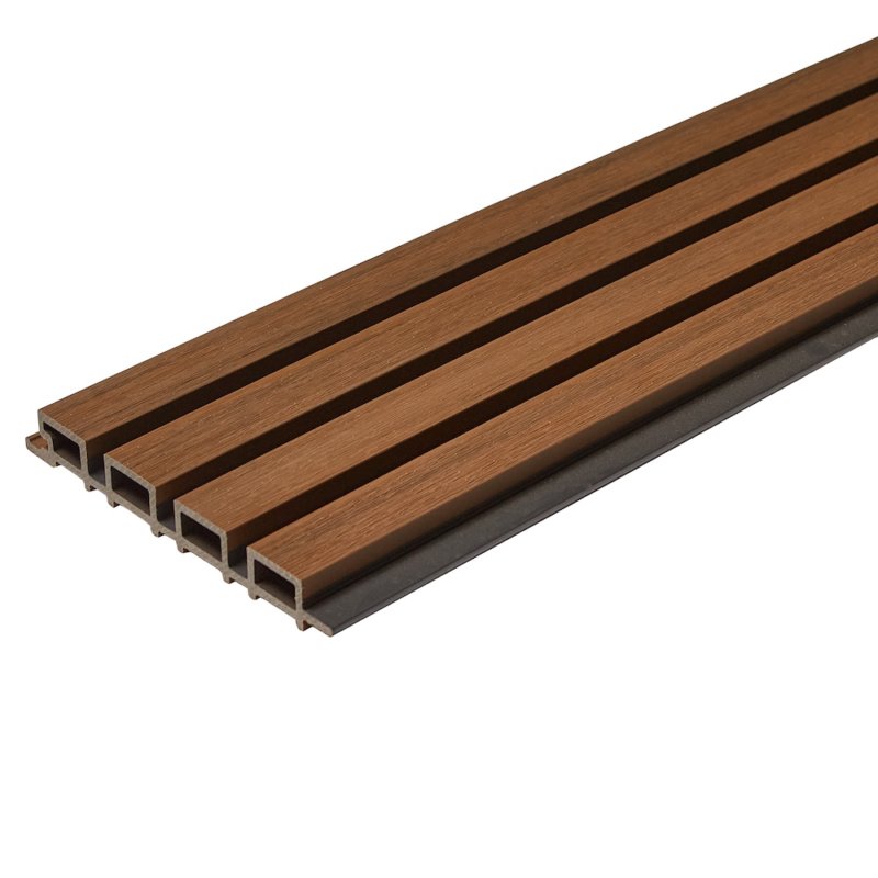 Фасадная реечная панель CM WALL DUAL TEAK, 26х219х4000 мм